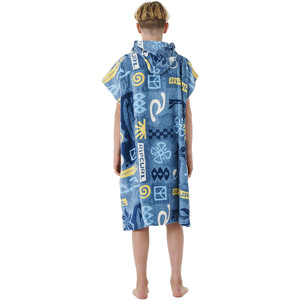 2023 Rip Curl Boys Printed Hooded Towel 003BTO - Light Blue